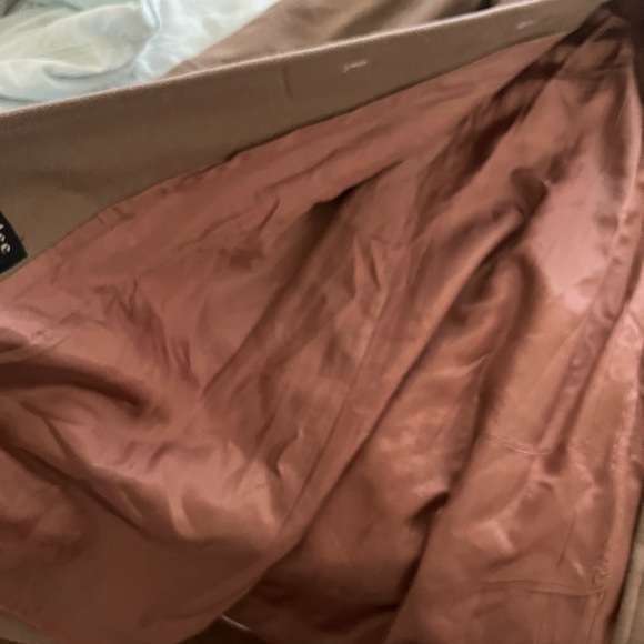 Vintage brown wool coat size M - Picture 2 of 6